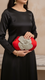 Red Fancy Clutch For Women P24248