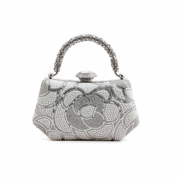 Silver Bridal Clutch P24250