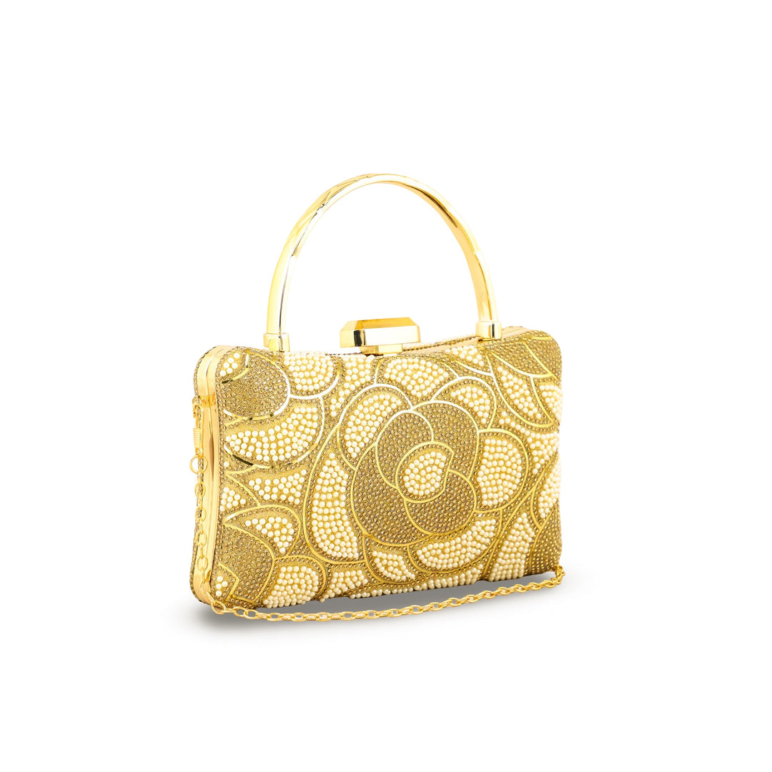 Golden Bridal Clutch p24254