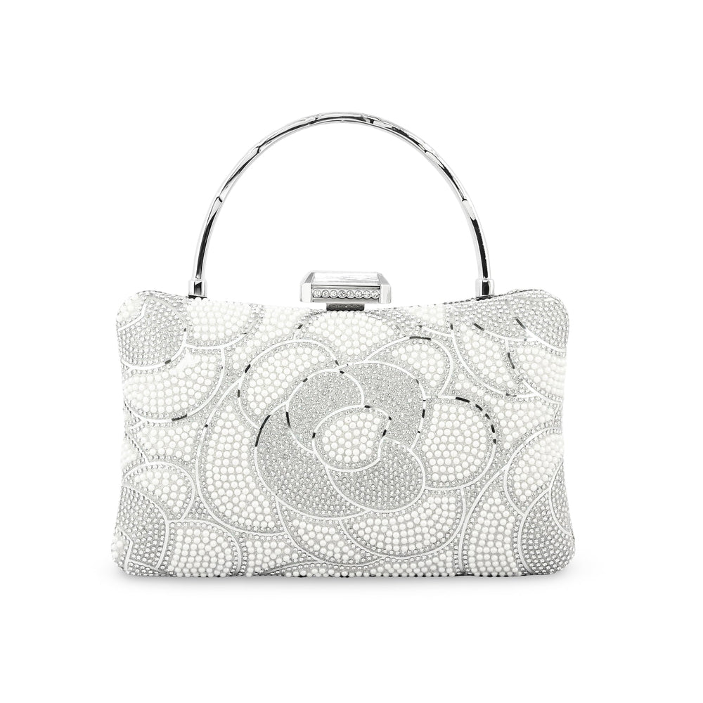 Silver Bridal Clutch p24254