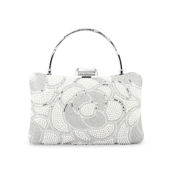 Silver Bridal Clutch p24254