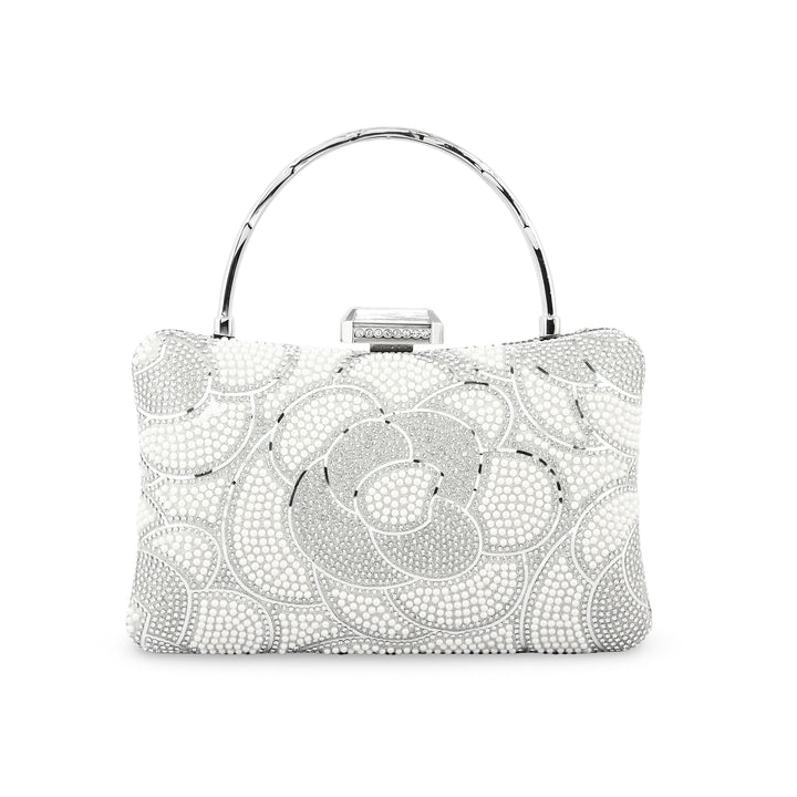 Silver Bridal Clutch p24254