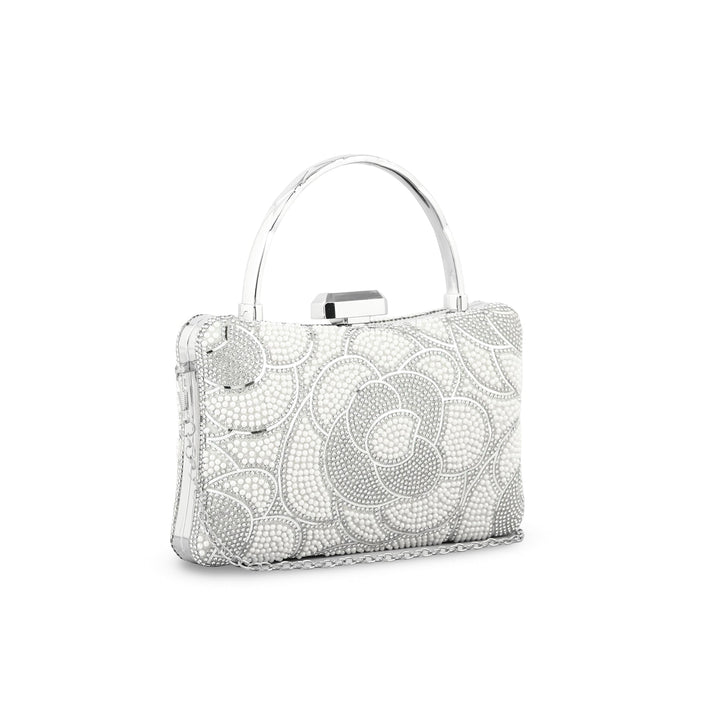 Silver Bridal Clutch p24254
