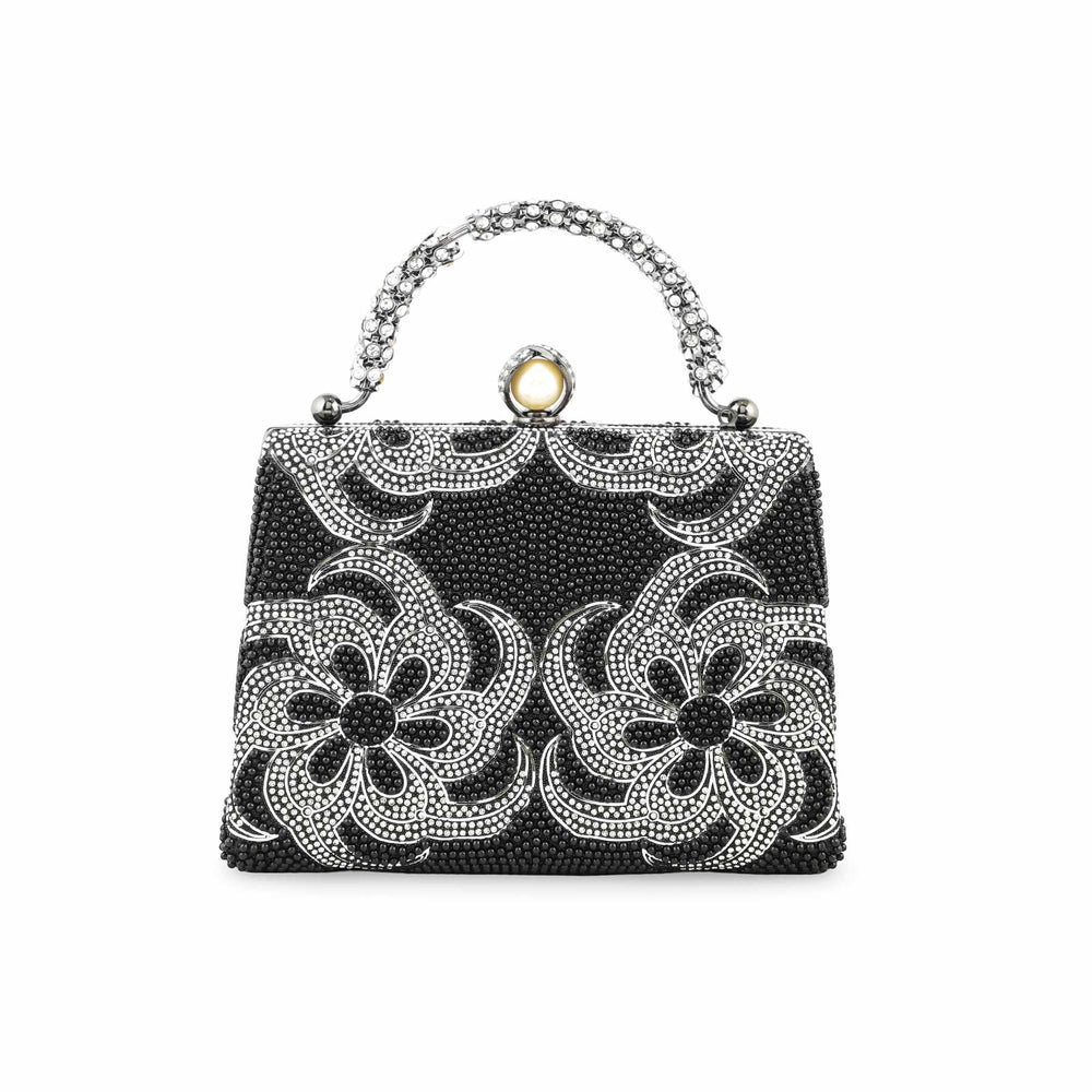 Black Bridal Clutch p24255