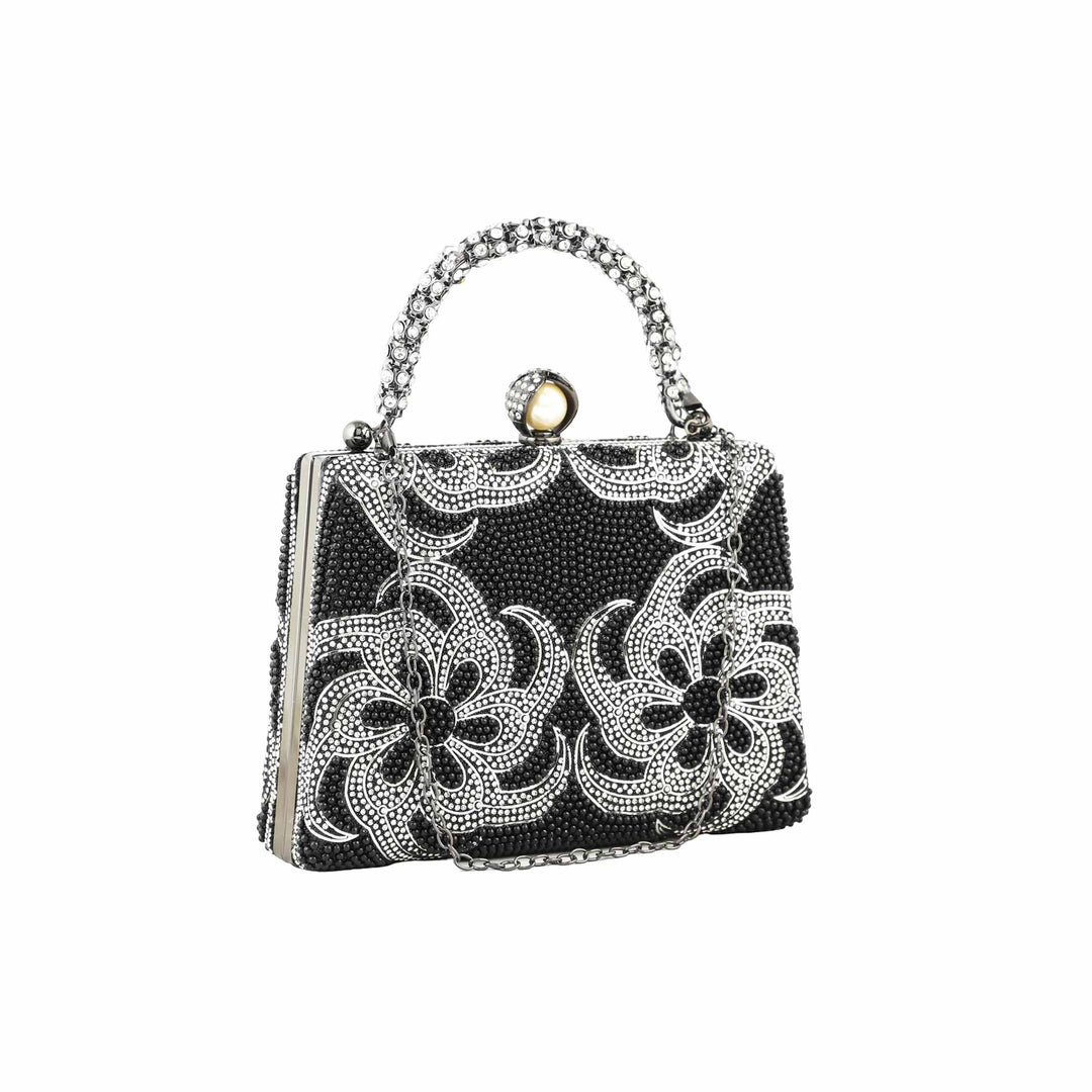 Black Bridal Clutch p24255