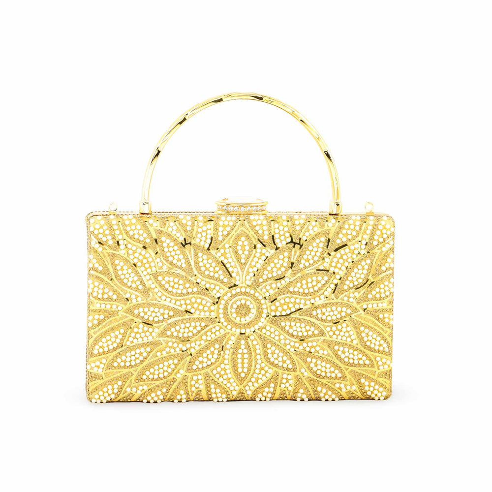 Golden Bridal Clutch p24257