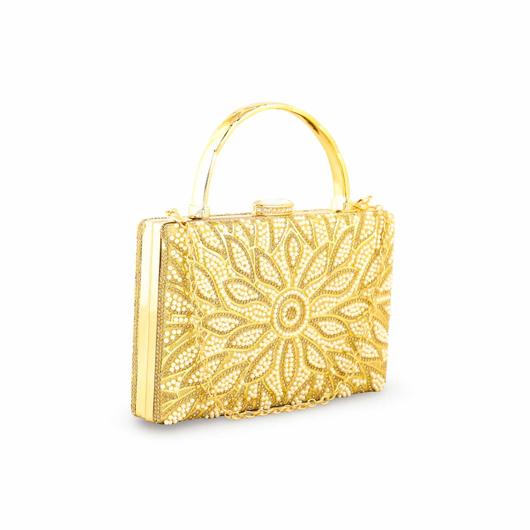 Golden Bridal Clutch p24257