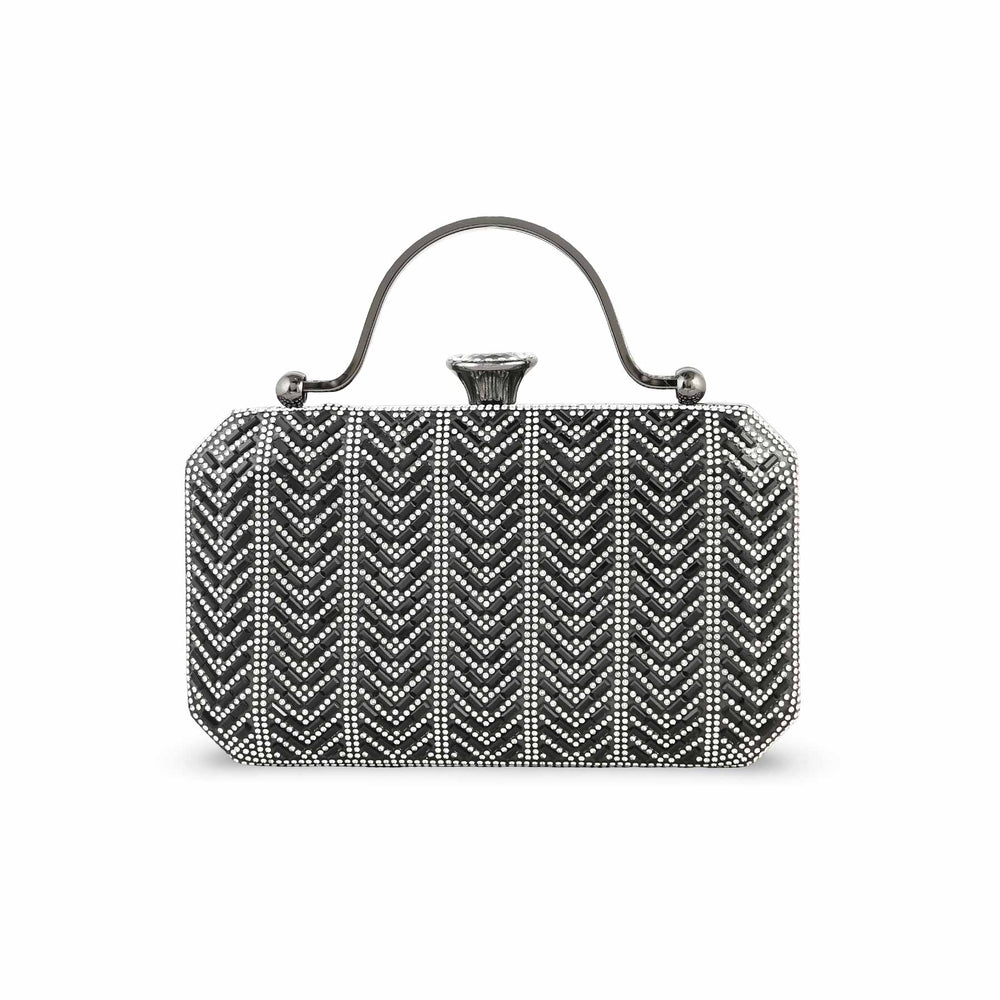 Black Bridal Clutch p24258