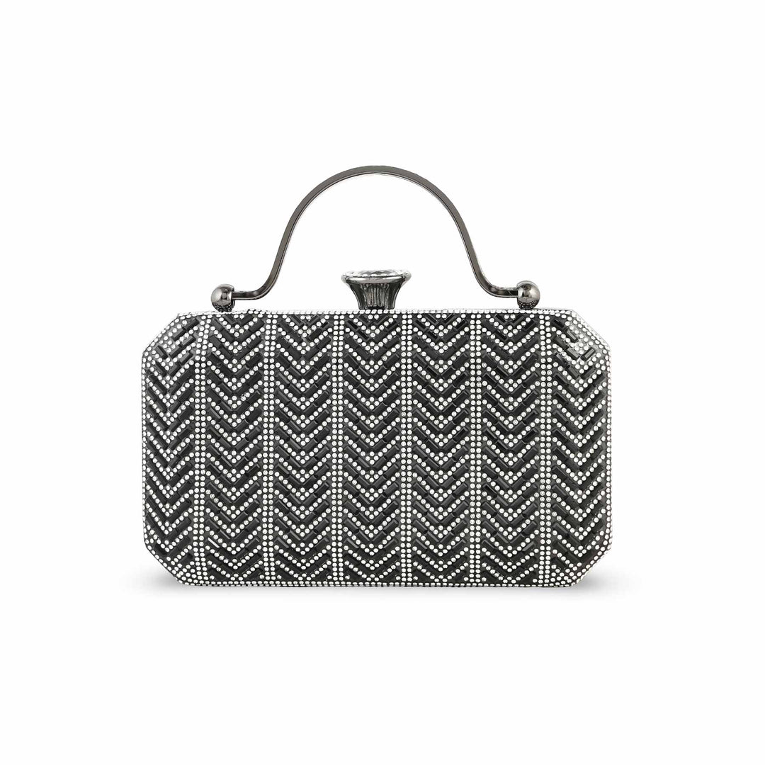 Black Bridal Clutch p24258