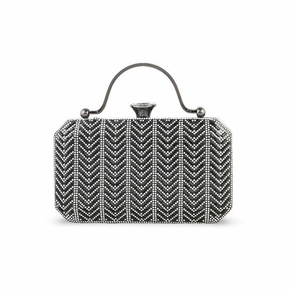 Black Bridal Clutch p24258