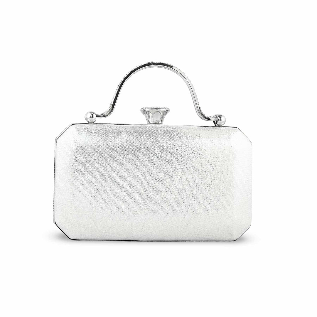 Silver Bridal Clutch p24259