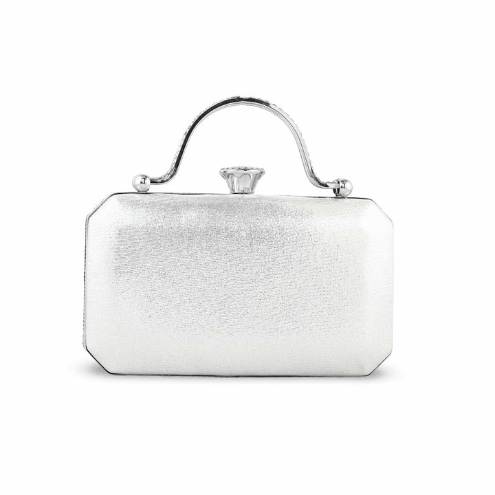 Silver Bridal Clutch p24259