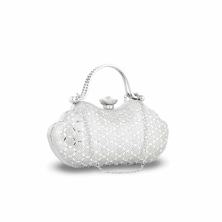 Silver Bridal Clutch p24261