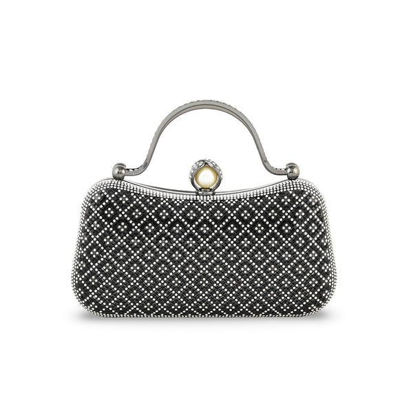 Black Bridal Clutch p24263