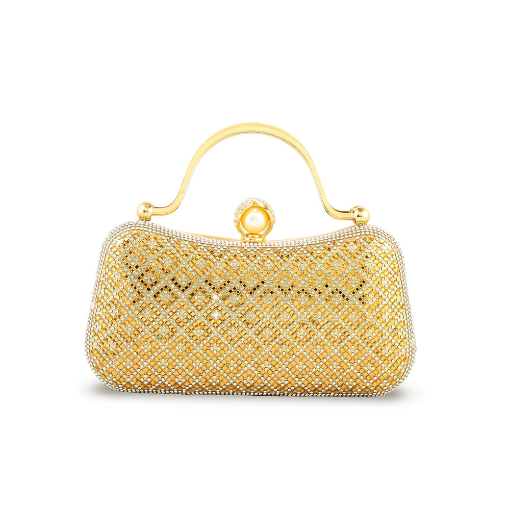 Golden Bridal Clutch p24263