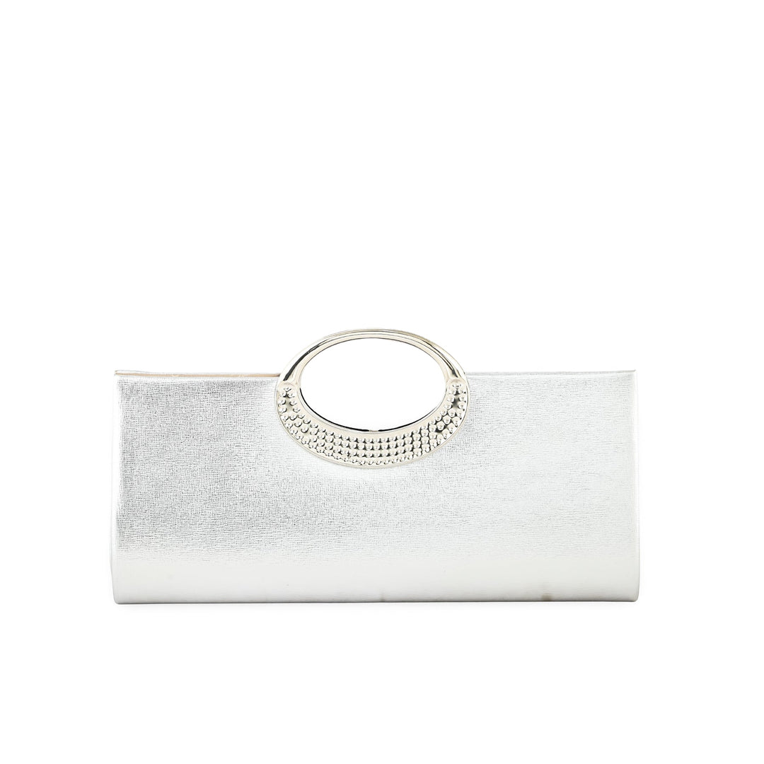 Silver Bridal Clutch p24266