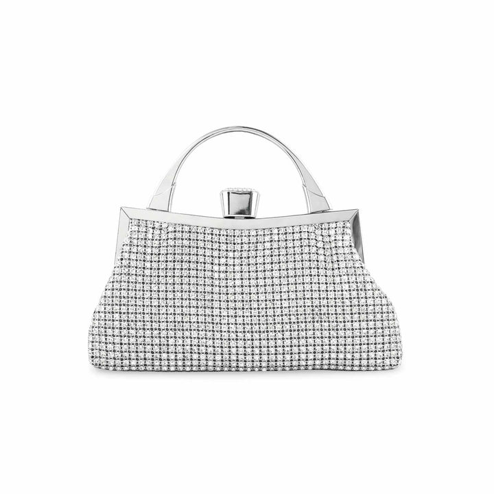 Silver Bridal Clutch p24267