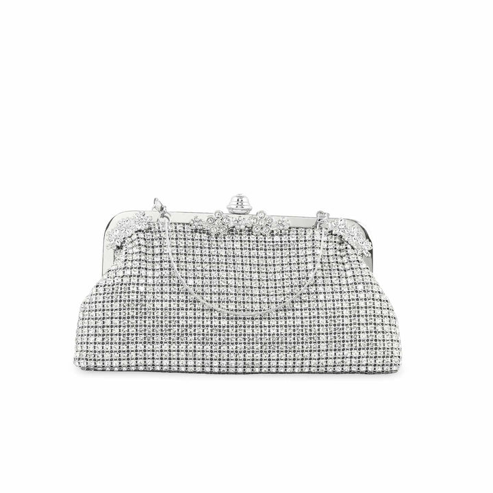 Silver Bridal Clutch p24270