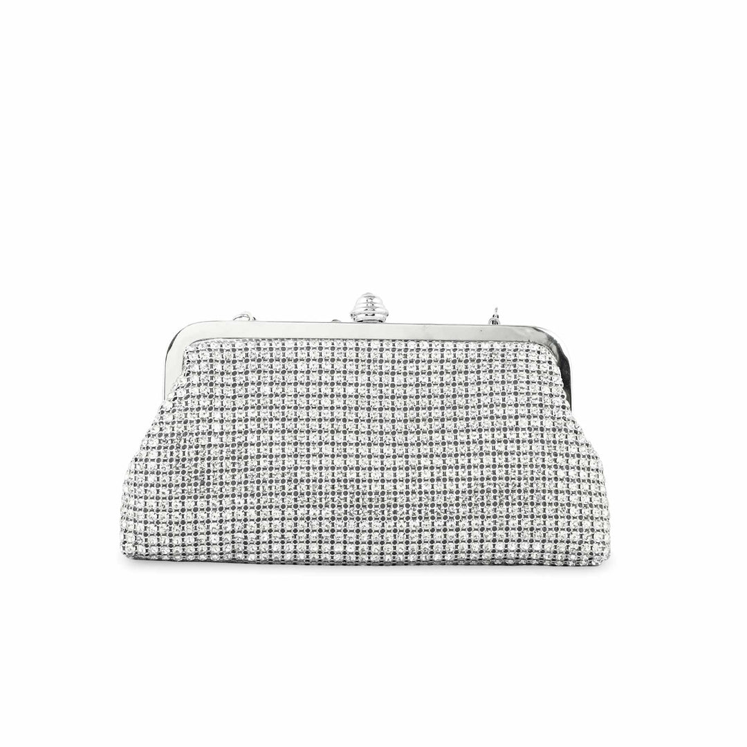 Silver Bridal Clutch p24270
