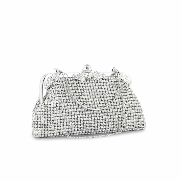 Silver Bridal Clutch p24270