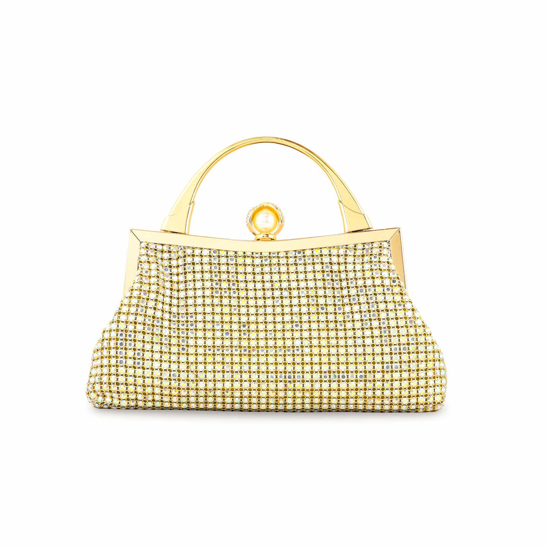 AB Golden Bridal Clutch p24272