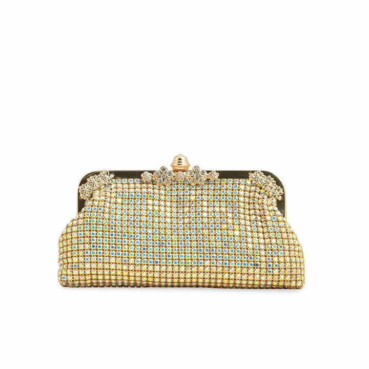 AB Golden Bridal Clutch p24274
