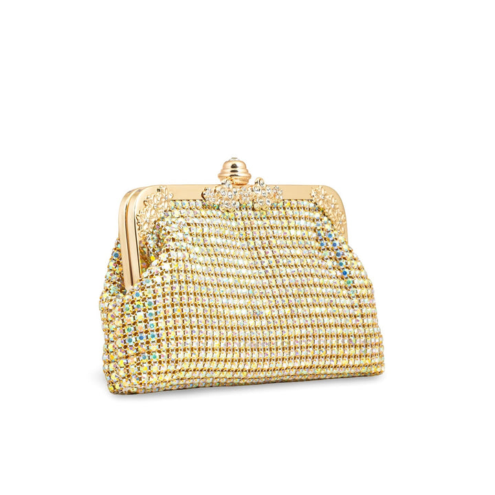 AB Golden Bridal Clutch p24274