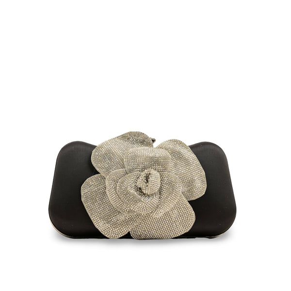 Black Fancy Clutch P24275