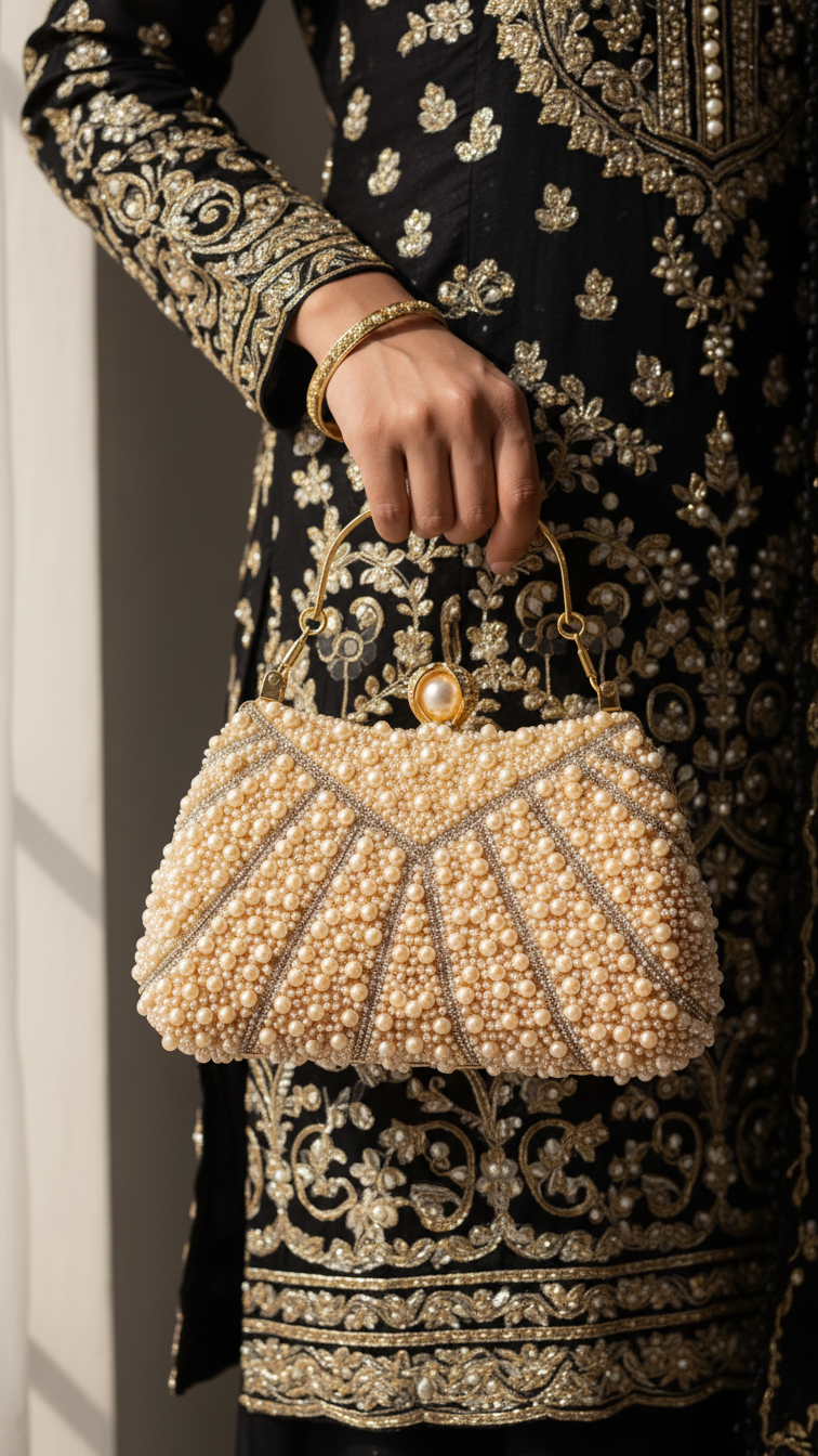 Pink Bridal Clutch P24283