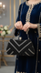 Black Bridal Clutch P24289
