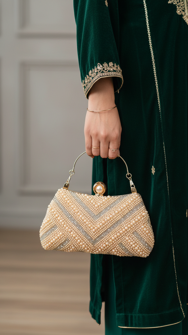 Pink Bridal Clutch P24289