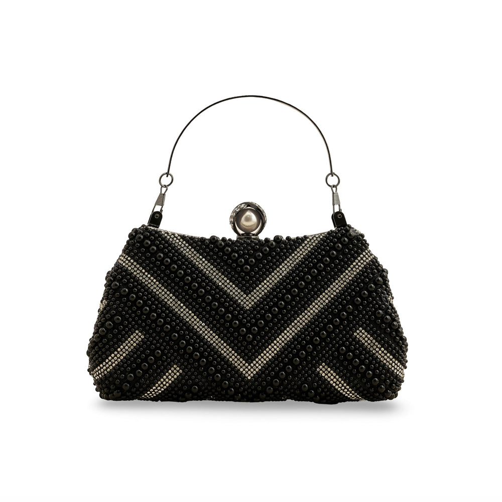 Black Bridal Clutch P24289