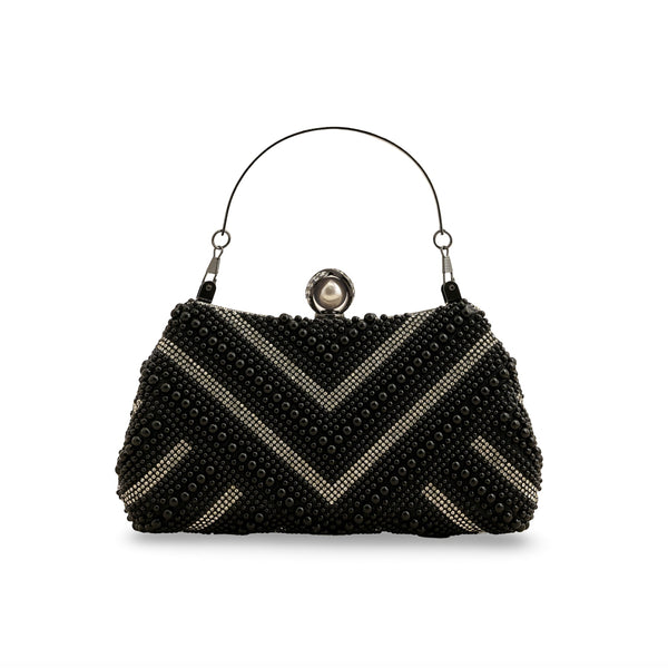 Black Bridal Clutch P24289