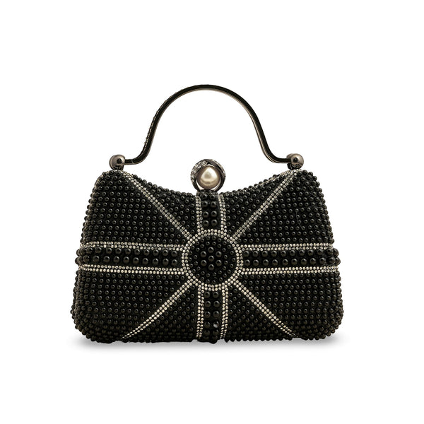 Black Bridal Clutch P24291