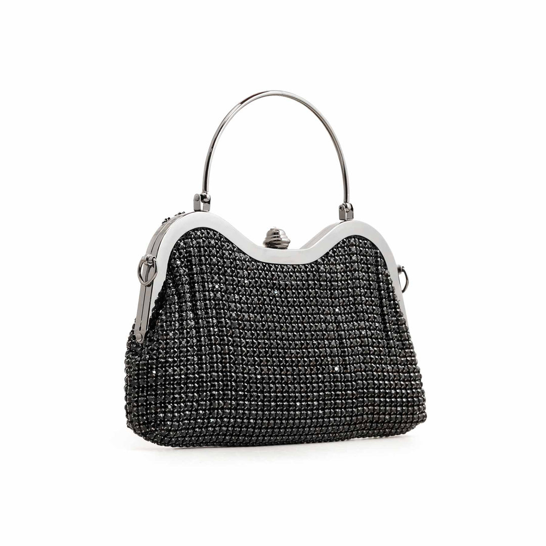 Black Bridal Clutch P24294