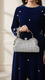 Silver Bridal Clutch P24295