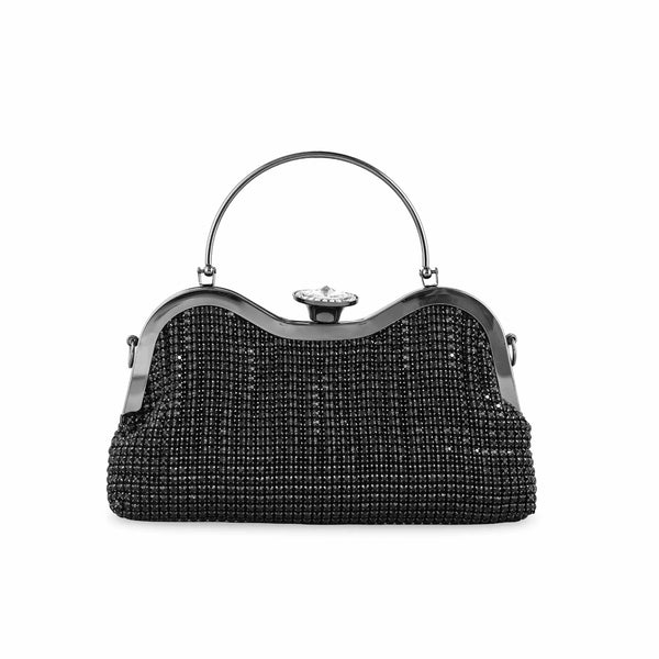 Black Bridal Clutch P24297