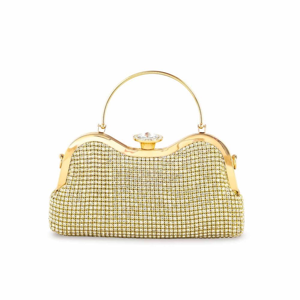Golden Bridal Clutch P24297