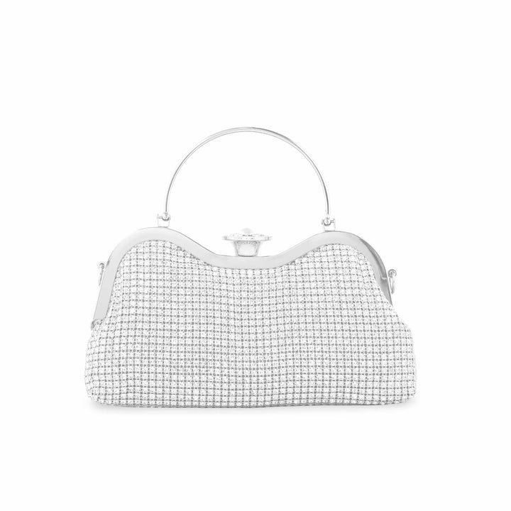 Silver Bridal Clutch P24297