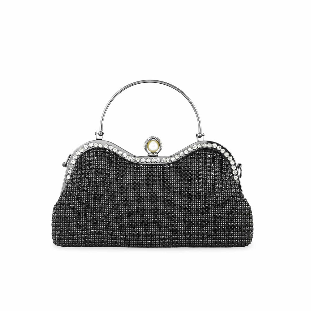 Black Bridal Clutch P24298