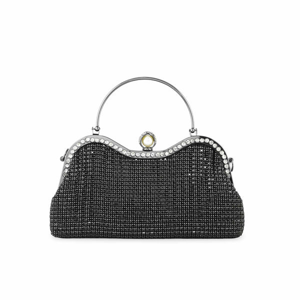 Black Bridal Clutch P24298