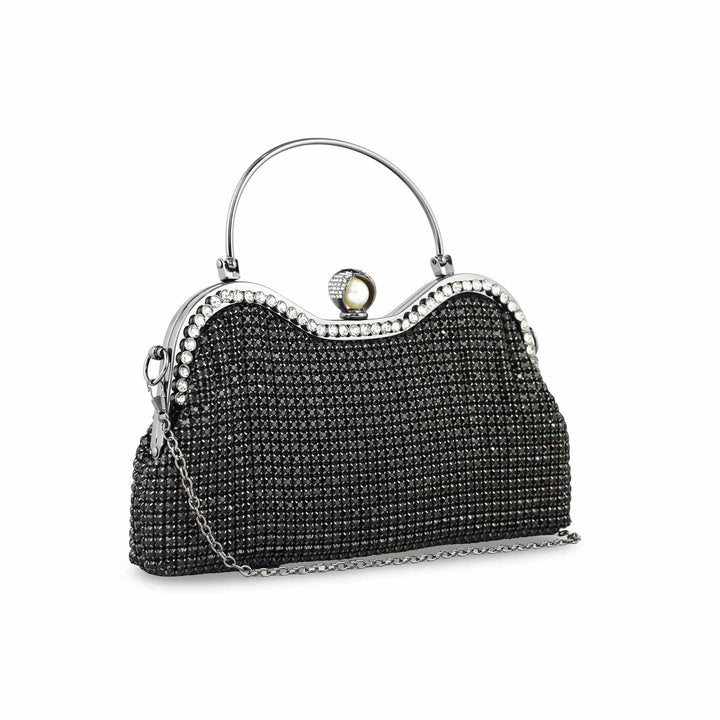 Black Bridal Clutch P24298