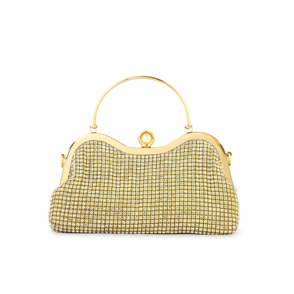 Golden Bridal Clutch P24298