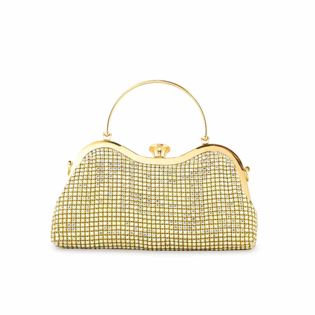 AB Golden Bridal Clutch P24300