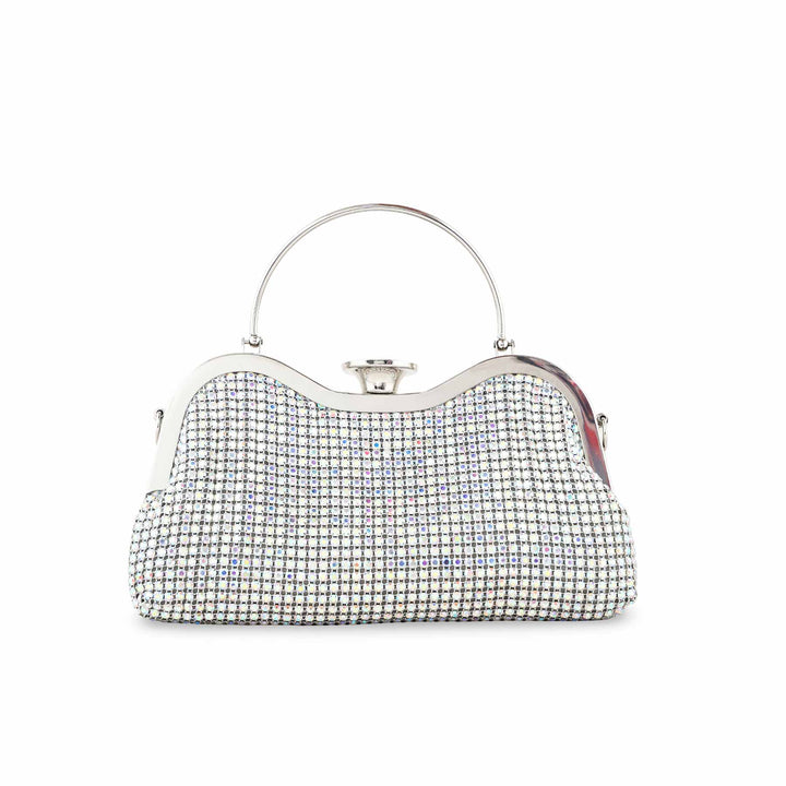 AB Silver Bridal Clutch P24302