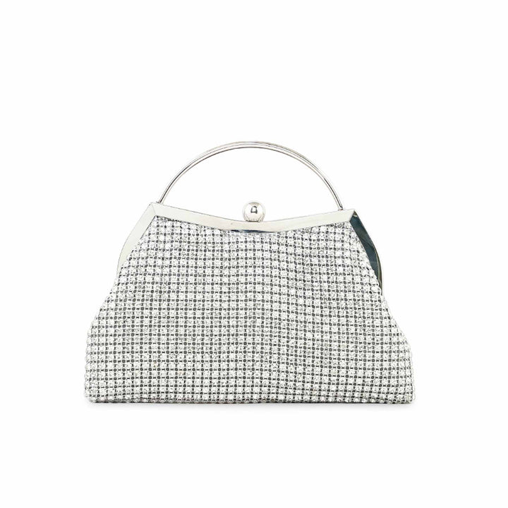 Silver Bridal Clutch P24313