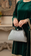 Silver Bridal Clutch P24315