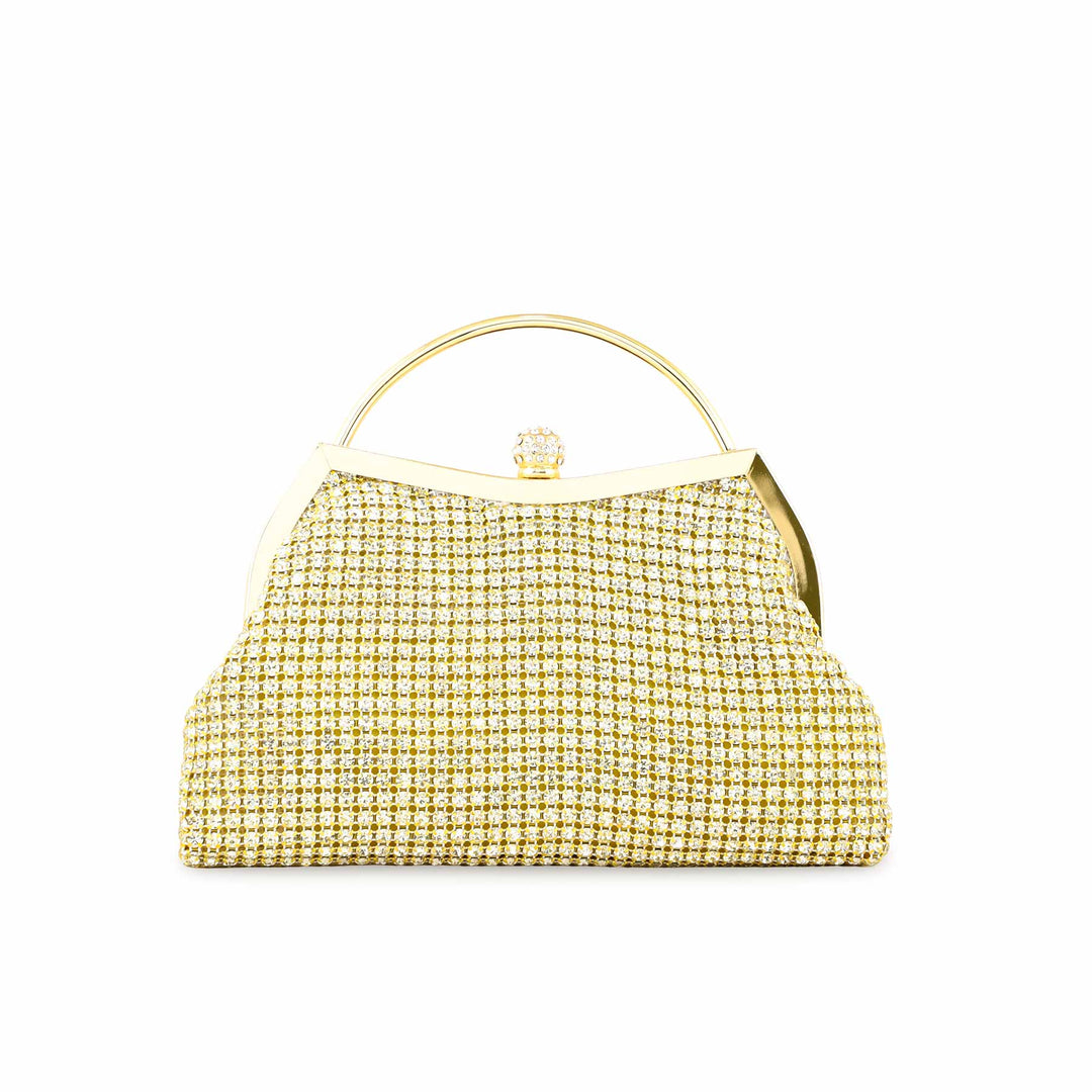 Golden Bridal Clutch P24315