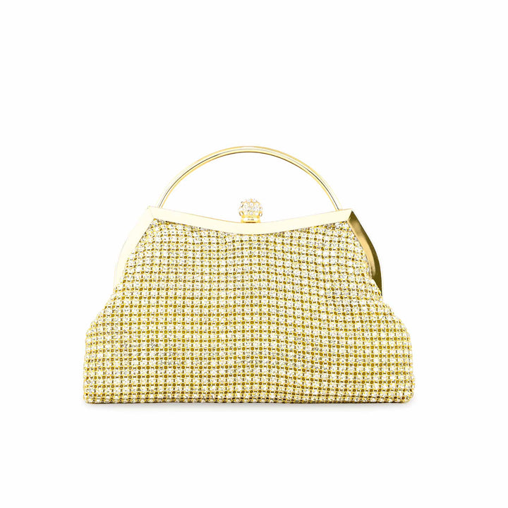Golden Bridal Clutch P24315