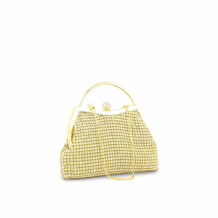Golden Bridal Clutch P24315